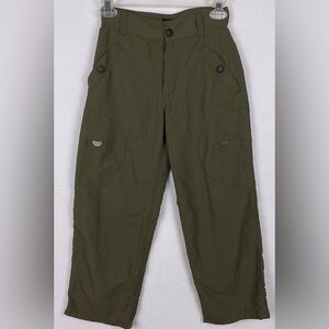 Gap Utility Cargo Pants M (7/8) Olive Green Y2K